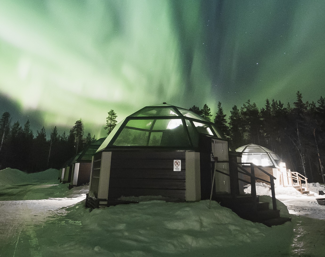 Arctic SnowHotel & Glass Igloos - Glass Igloo